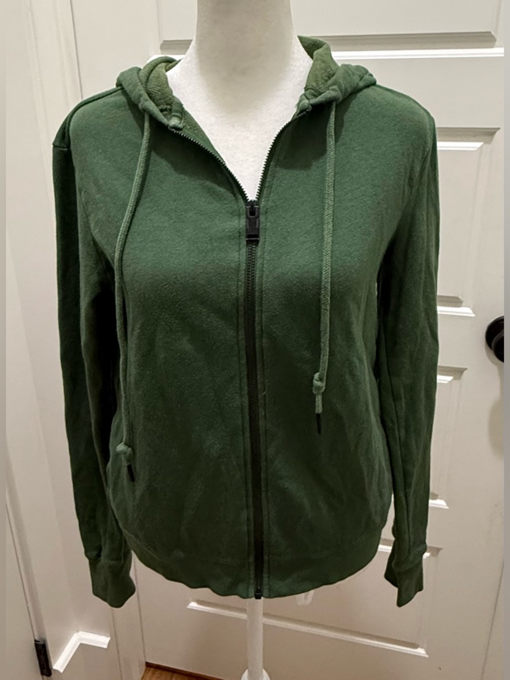 Zadig & Voltaire. Green Rock & Roll Full-Zip Hoodie. Size Small. - Picture 3 of 14